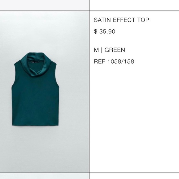 Satin effect top and knotted skirt - Picture 7 of 7